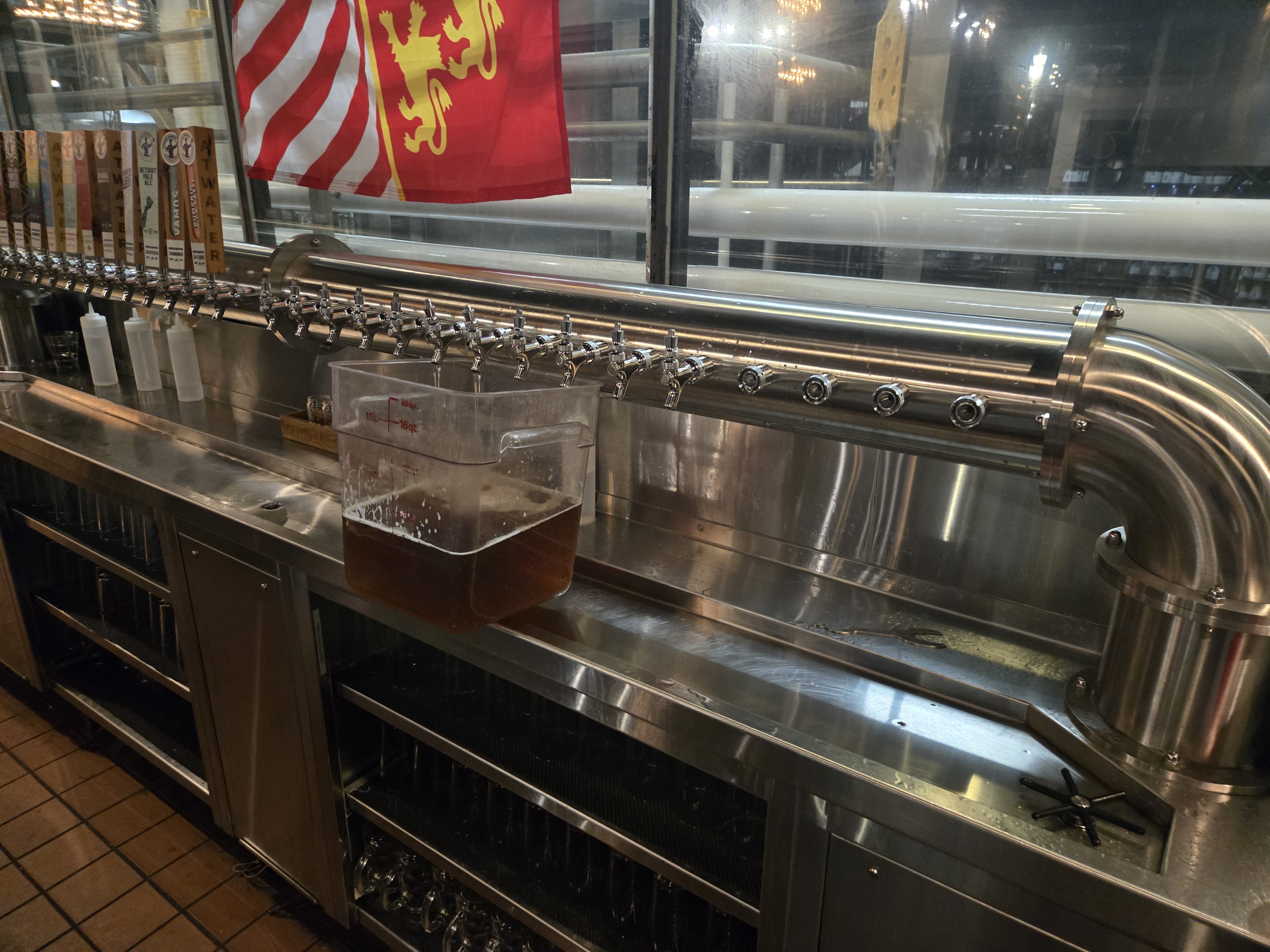 Disassembly of tower.